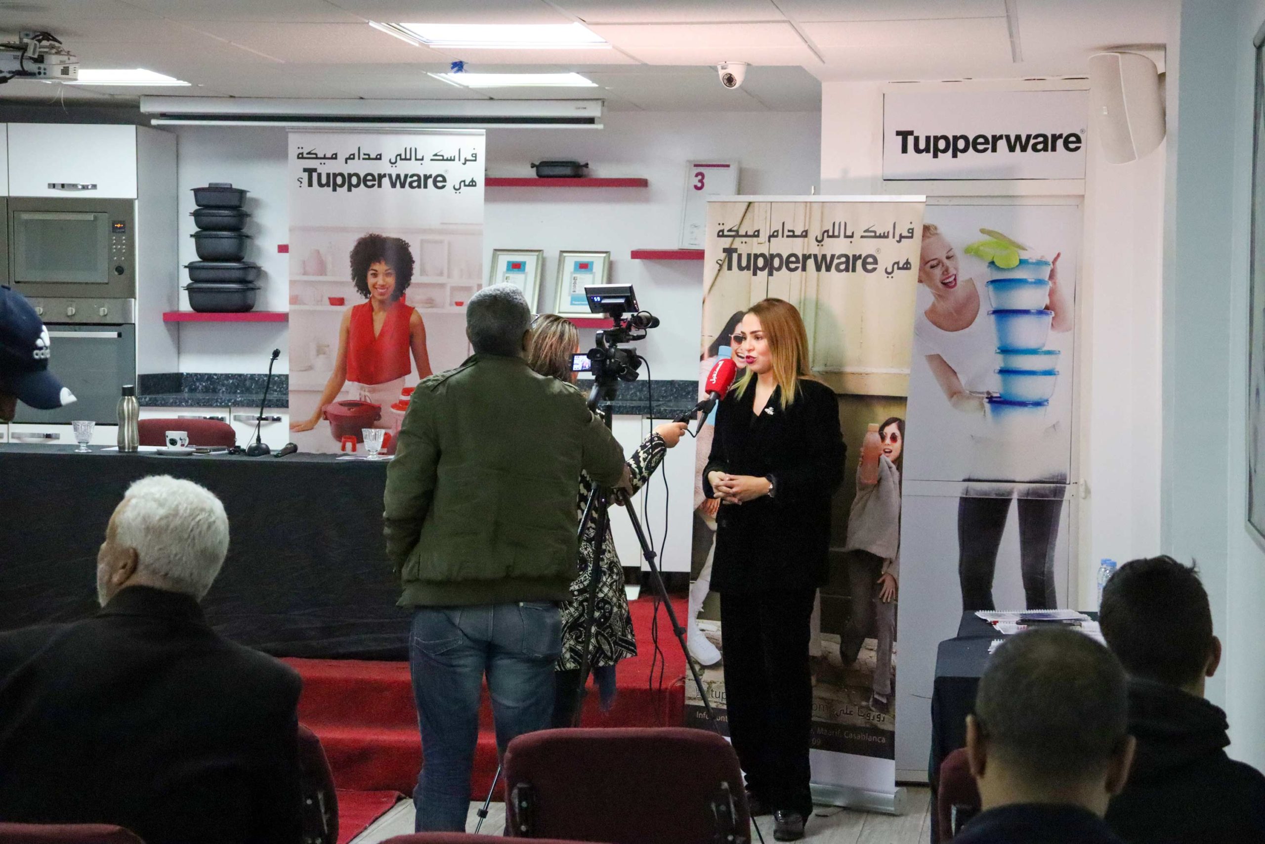 conference presse lancement site4 scaled 1 le lancement du nouveau site web tupperware maroc