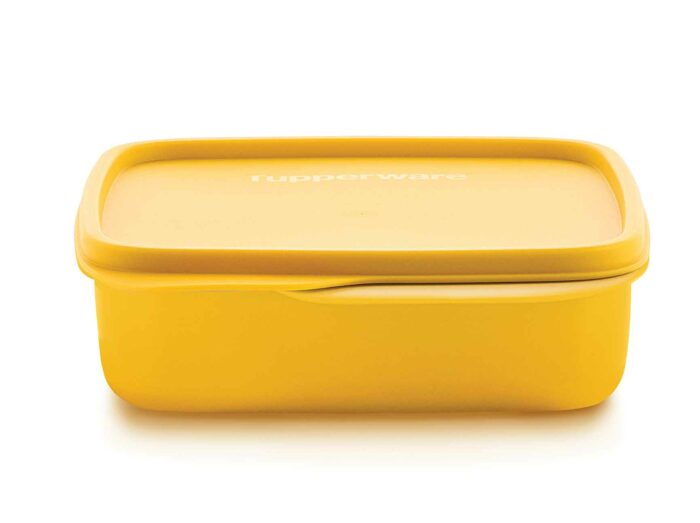 boite divisee550c eco+ boîte lunch carrée 550ml avec compartiments divisée jaune tupperware maroc