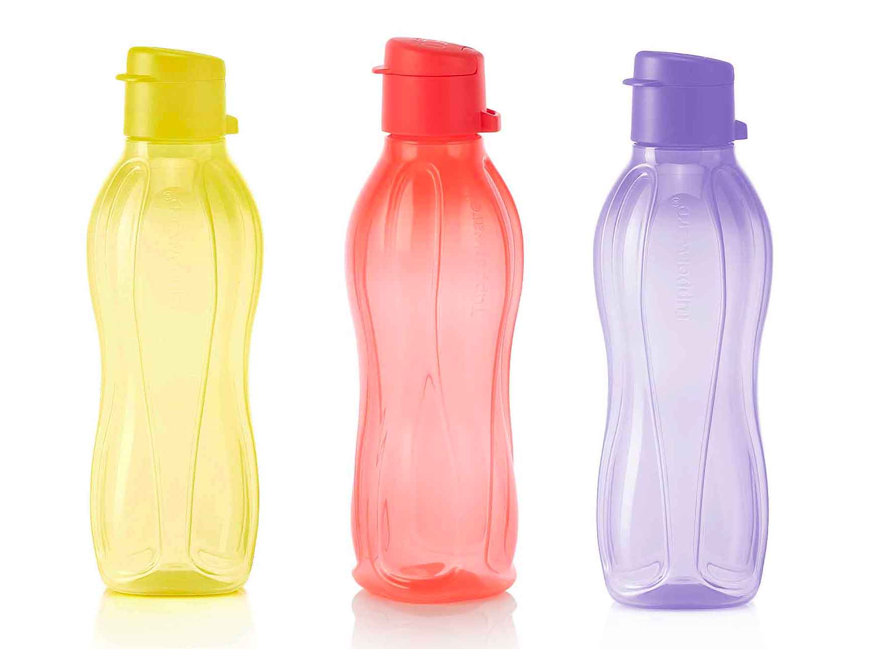 eco bouteille 500ml click goyave & violet & jaune
