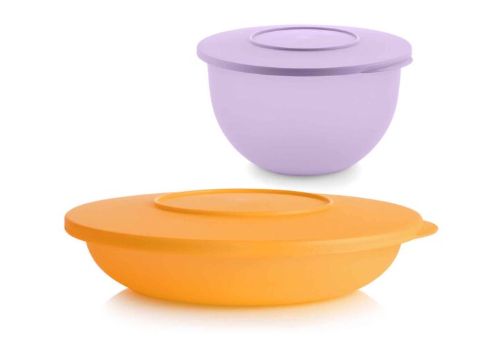 1515 bol flash 4,3l violet + nassiette flash 700ml orange (1) tupperware maroc