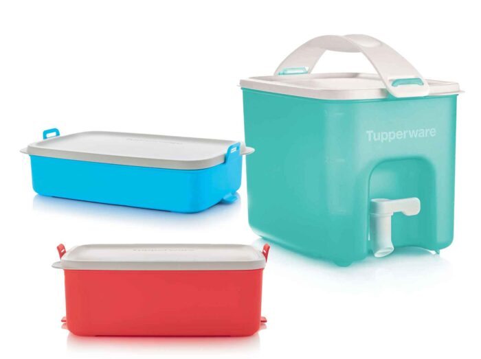 set 001 Set pique nique Tupperware Maroc